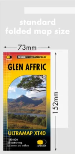 Harvey Ultra Map - Glen Affric XT40