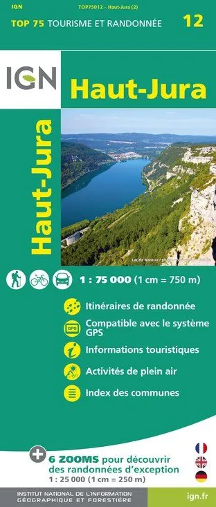 IGN Top 75 - Haut-Jura