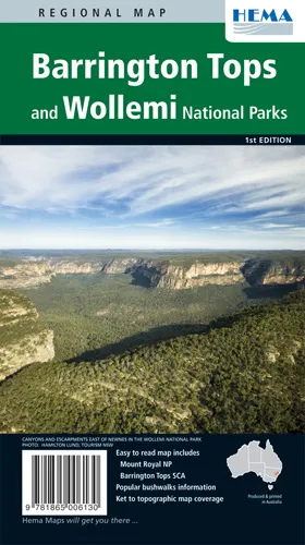 Hema Regional Map - Barrington Tops