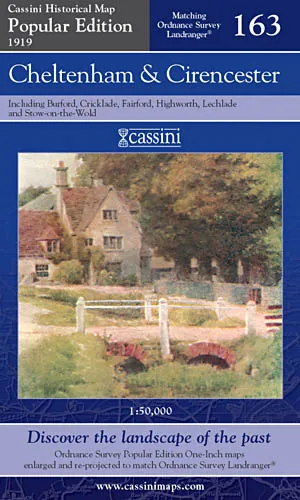 Cassini Popular Edition - Cheltenham & Cirencester (1919) - Image 2