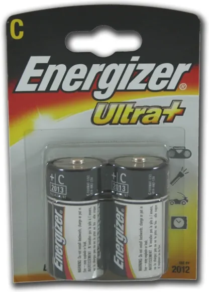 Energizer Ultra+ Batteries - C - Single Pack (2)