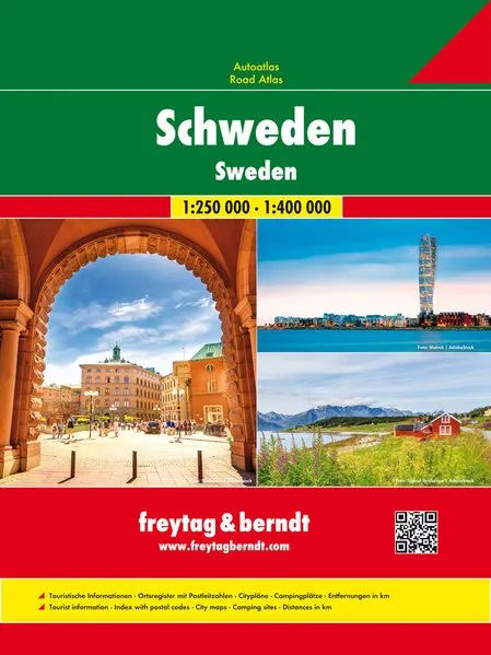 Freytag & Berndt Map - Sweden road atlas - Image 2