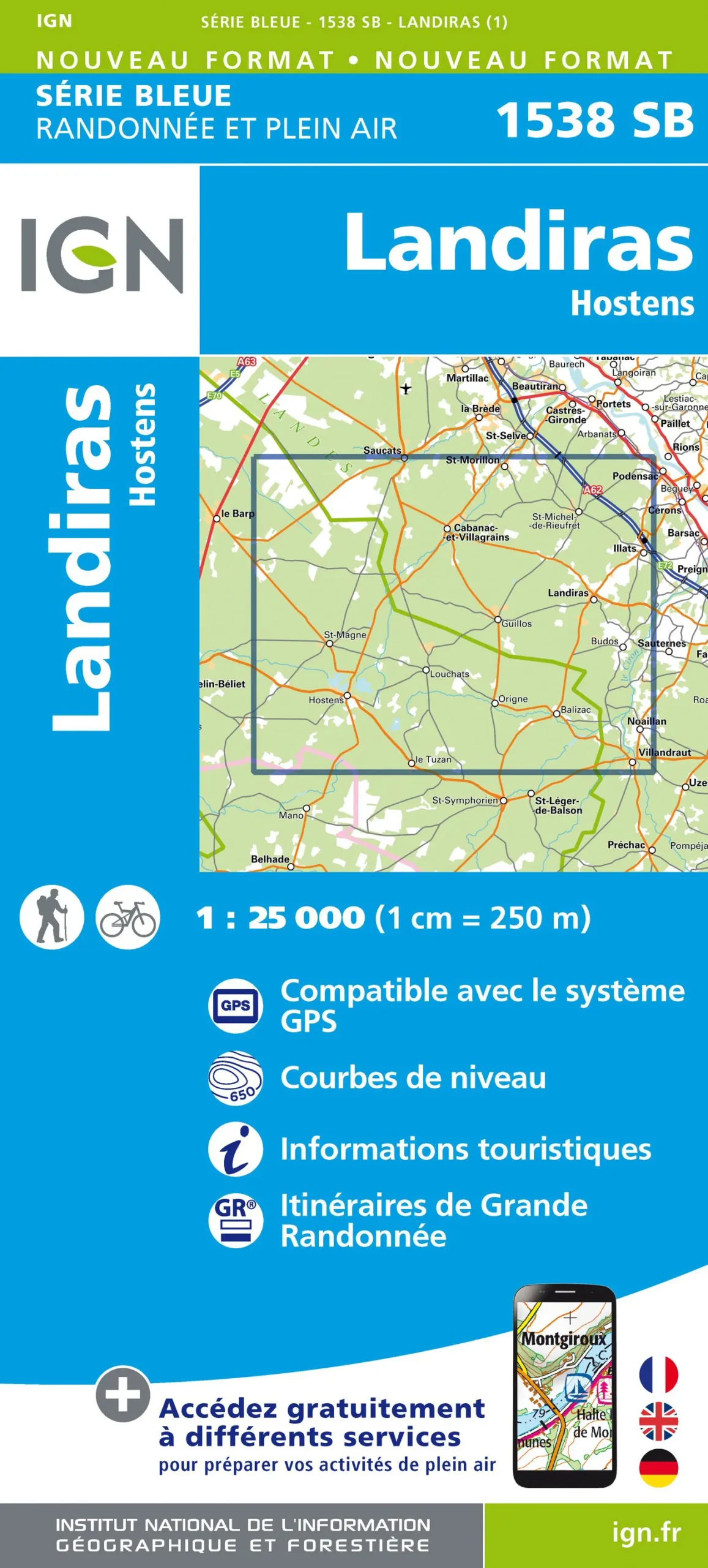 IGN Top 25 - Serie Bleu - Landiras / Hostens 1538 - Image 2