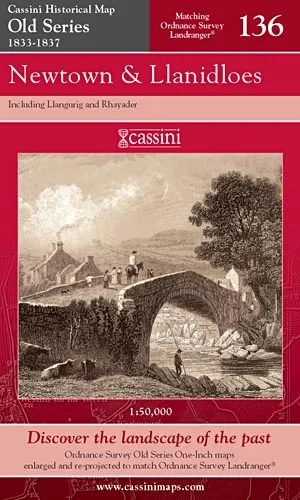 Cassini Old Series - Newtown & Llanidloes (1833-1837)