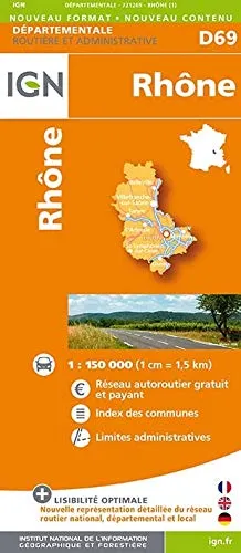IGN Departmental - Rhone (D69)