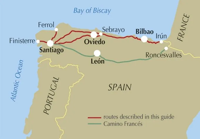 Cicerone The Northern Caminos - Camino Del Norte/Primitivo - Image 2