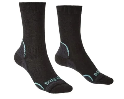 HIKE Lightweight T2 Coolmax Performance Boot Womens - Graphite/Mint - Medium (24)