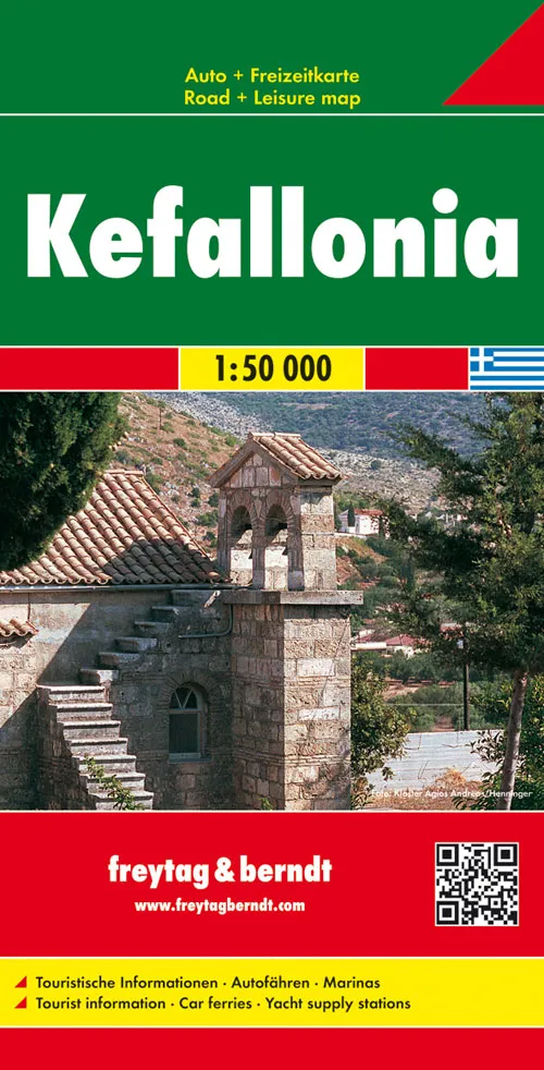 Freytag & Berndt Map - Kefalonia