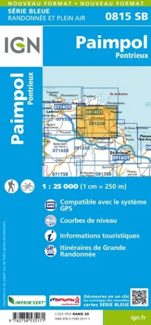 IGN Top 25 - Serie Bleu - Paimpol / Pontrieux 815 - Image 2