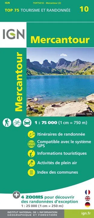 IGN Top 75 - Mercantour