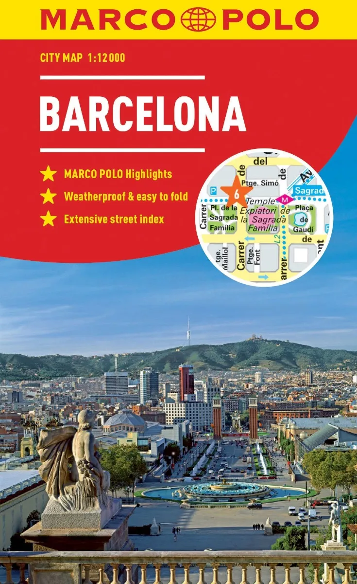 Barcelona Marco Polo City Map