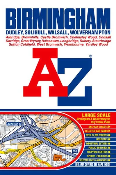 A-Z Street Atlas - Birmingham