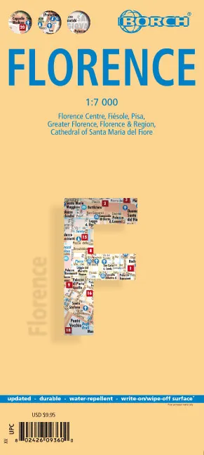 Borch City Map - Florence - Image 2