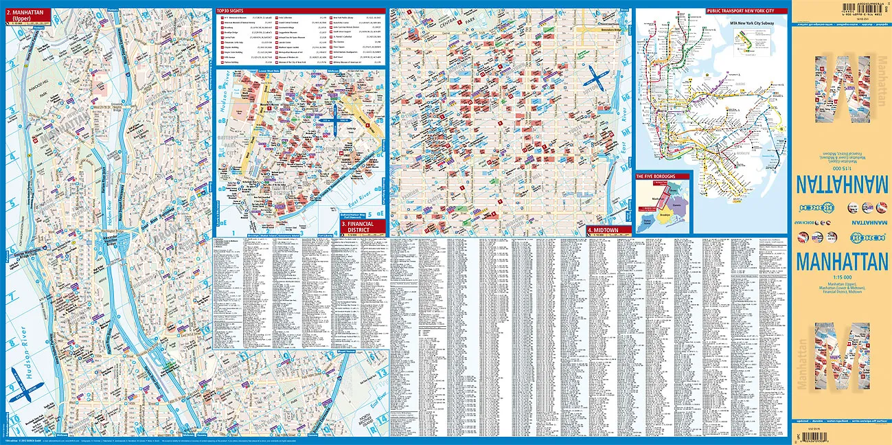 Borch City Map - Manhattan - Image 2