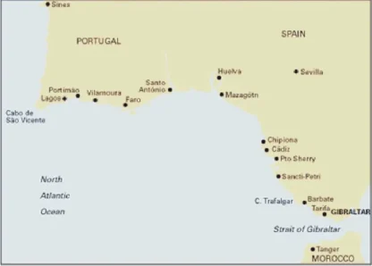 Imray C Chart - Sines to Gibraltar (C50)
