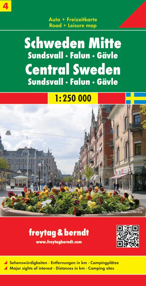 Freytag & Berndt Map - Sweden Central - Image 2