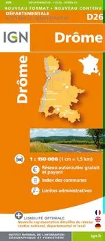 IGN Departmental - Drome dep 26