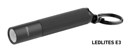 LEDLites Key-Ring Series - E3 Micro Torch - Black (7003)