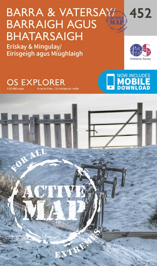 OS Explorer Active - 452 - Barra & Vatersay