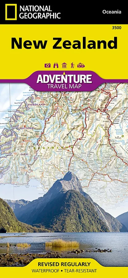 National Geographic - Adventure Map - New Zealand