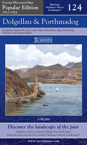 Cassini Popular Edition - Dolgellau & Porthmadog (1921-1922)