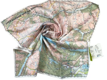Splash Map - Loch Lomand and the Trossachs (1:50k)