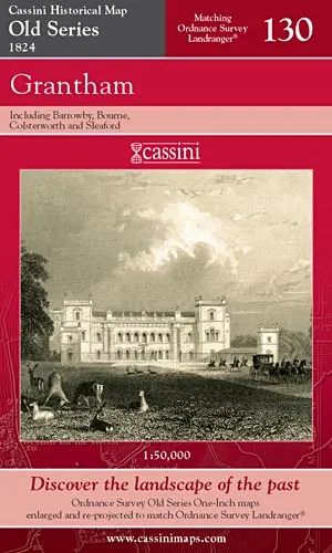 Cassini Old Series - Grantham (1824) - Image 2