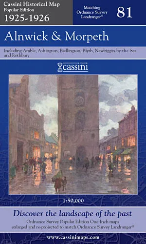 Cassini Popular Edition - Alnwick & Morpeth (1925-1926) - Image 2