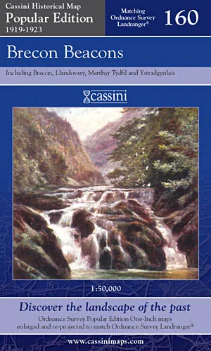 Cassini Popular Edition - Brecon Beacons (1919-1923)