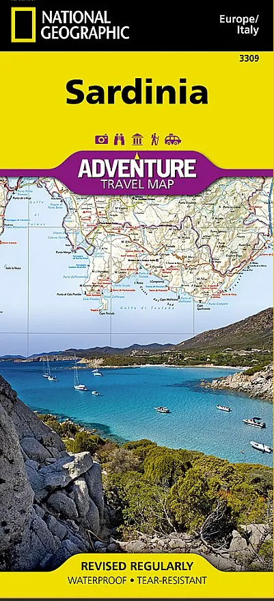 National Geographic - Adventure Map - Sardinia