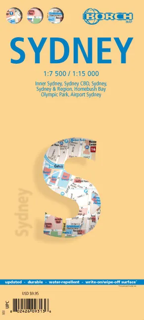 Borch City Map - Sydney
