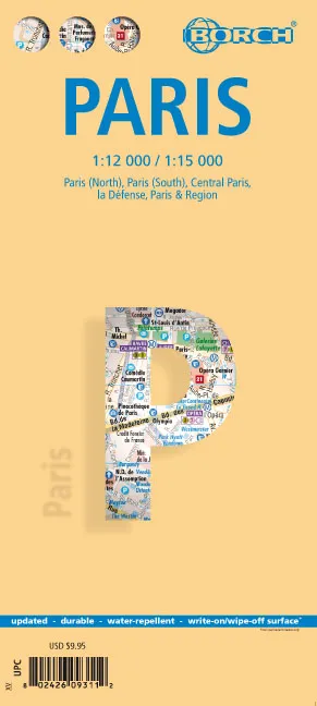 Borch City Map - Paris/La Defense