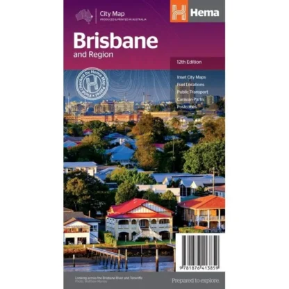 Hema City Map - Brisbane & Region Handy