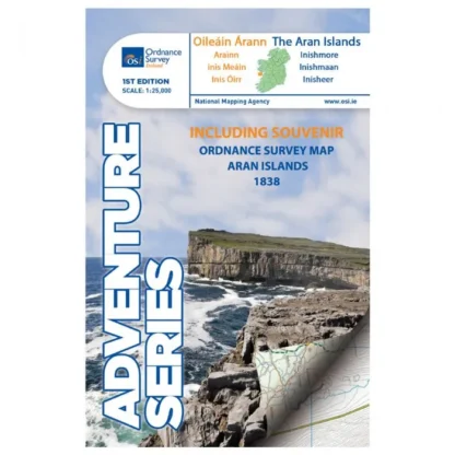 OS ROI Adventure Series Map - The Aran Islands - Oileáin Árann