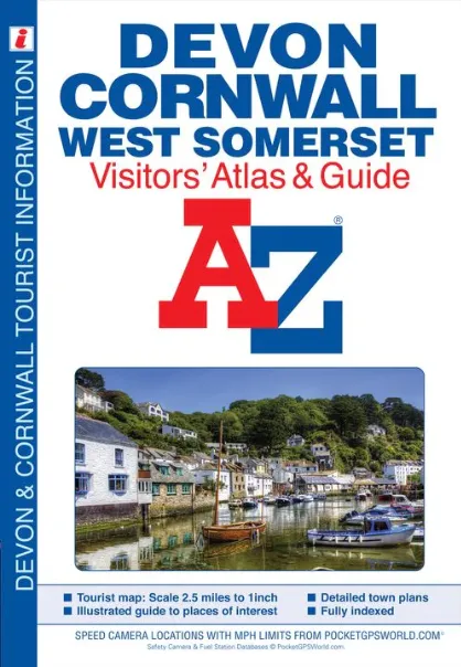 A-Z Visitor's Atlas - Devon, Cornwall & West Somerset - Image 2