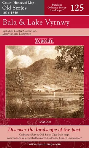 Cassini Old Series - Bala & Lake Vyrnwy (1836-1840) - Image 2