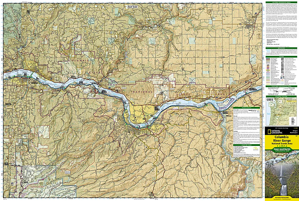 National Geographic - Trails Illustrated Maps - Colombia River Gorge - Image 2