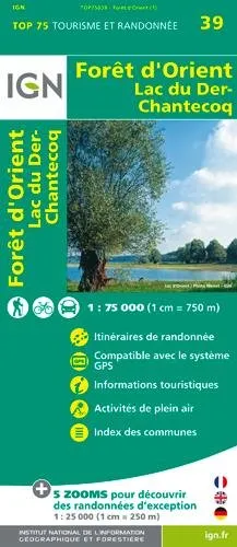 IGN Top 75 - Foret d'Orient / Lac du Der-Chantecoq - Image 2