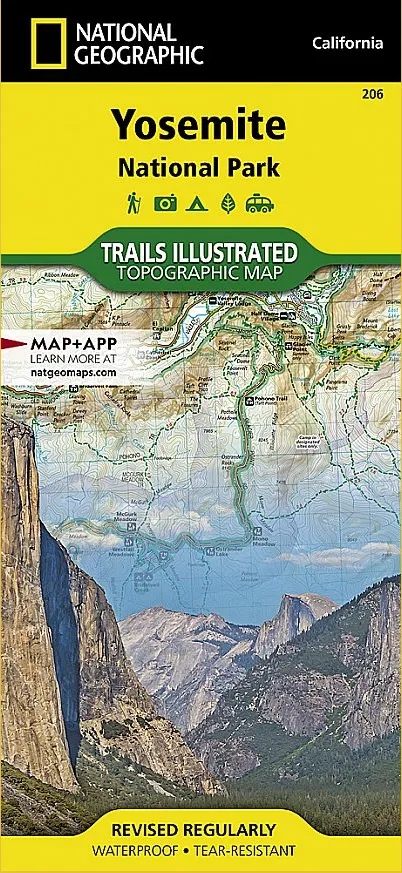 National Geographic - Trails Illustrated Maps - Yosemite