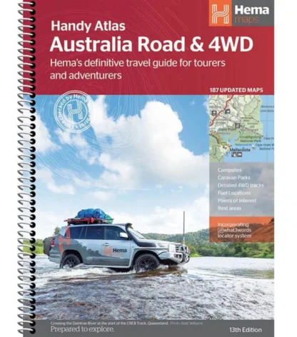 Hema Australia Atlas & Guides - Handy Atlas Road & 4wd