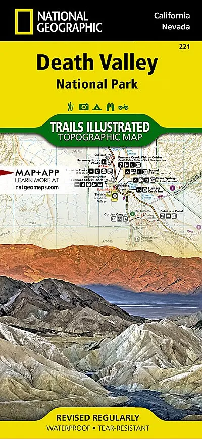 National Geographic - Trails Illustrated Maps - Death Valley