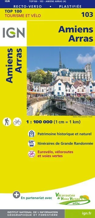 IGN Top 100 - Somme Amiens Abbeville PNR Baie De Somme Picardie - Image 2