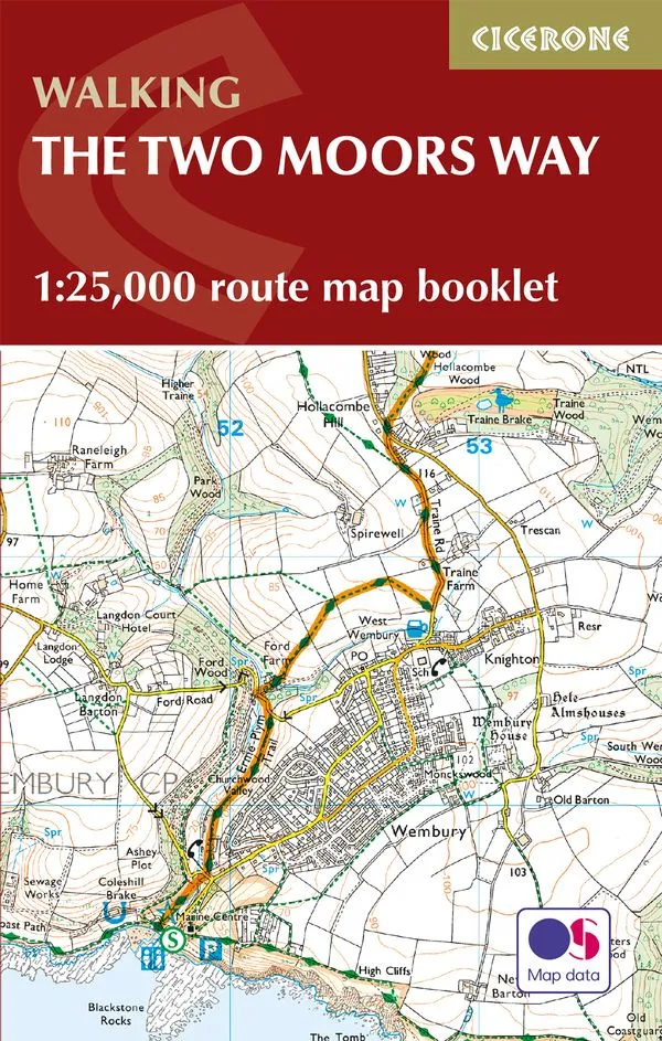 Cicerone - National Trail Map Booklet - Two Moors Way Map Booklet (MB) - Image 2