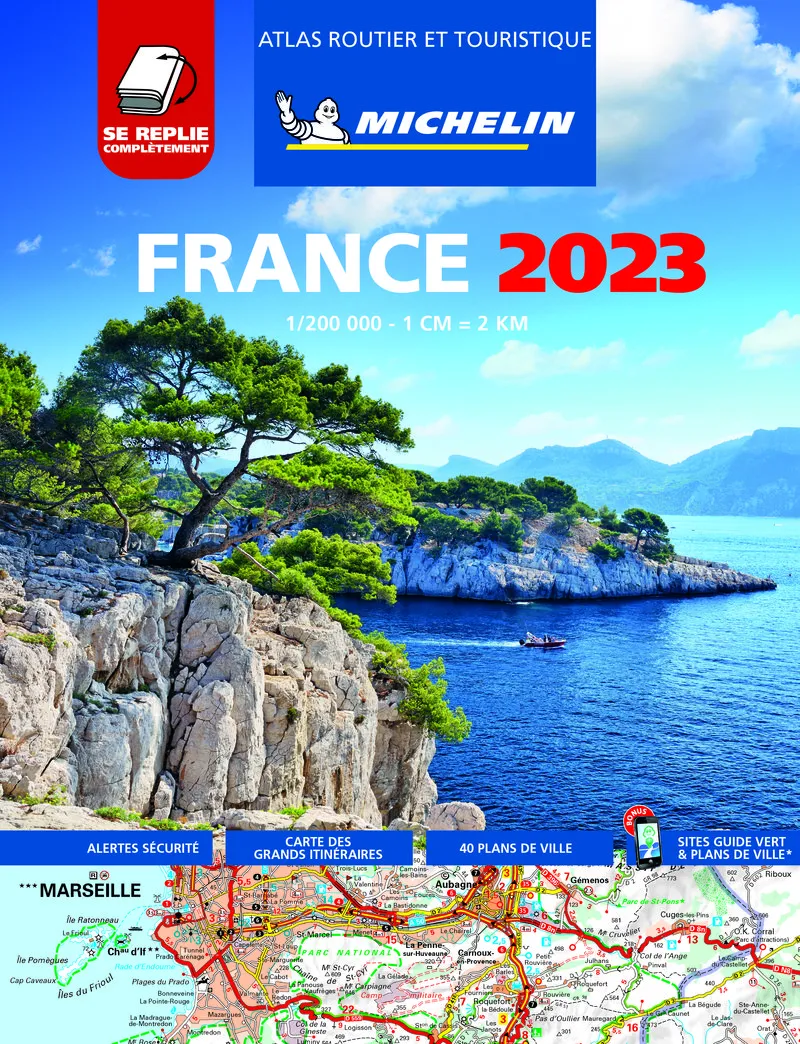 Michelin Touring & Motorist Atlas - France - A4 Spiral - Image 2