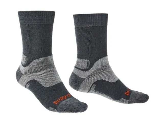 HIKE Midweight Merino Performance Boot - Gunmetal - Large (25) - Image 2