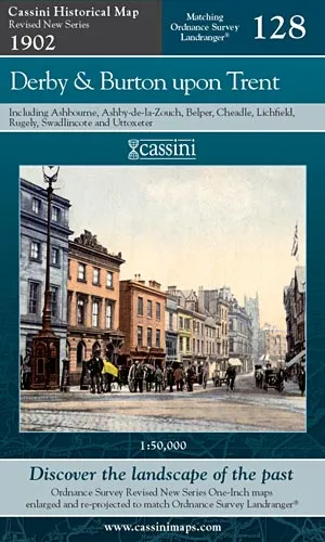 Cassini Revised New - Derby & Burton upon Trent (1902)