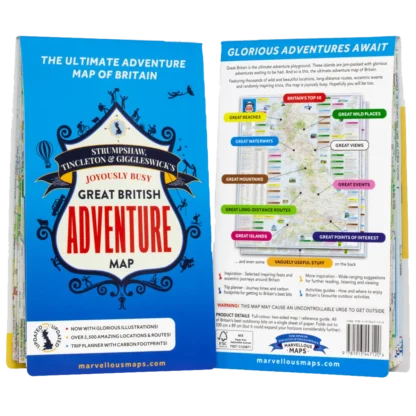 ST&G's Joyously Busy Great British Adventure Map