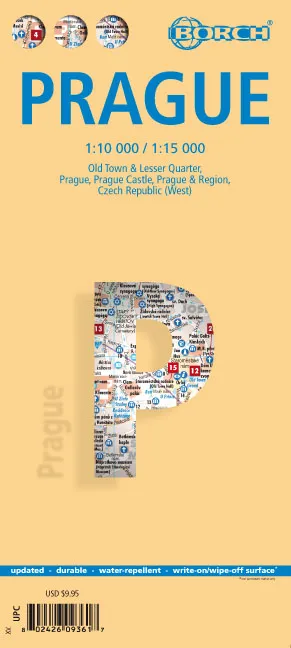 Borch City Map - Prague
