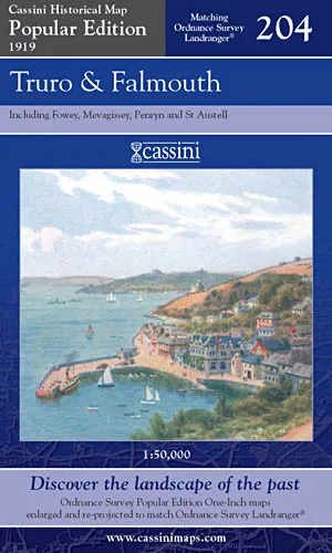 Cassini Popular Edition - Truro & Falmouth (1919) - Image 2
