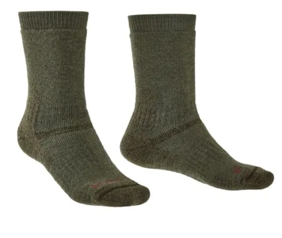 Hike Heavyweight Merino Performance Boot - Olive - Large (3)